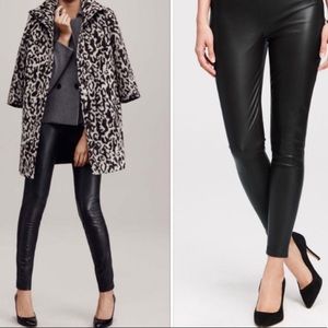 Ann Taylor Faux Leather Legging